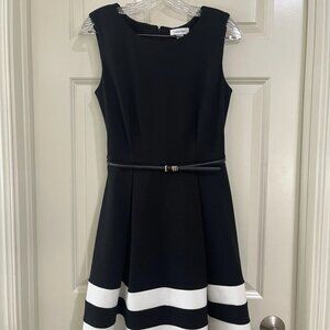 calvin klein women black dress size 4